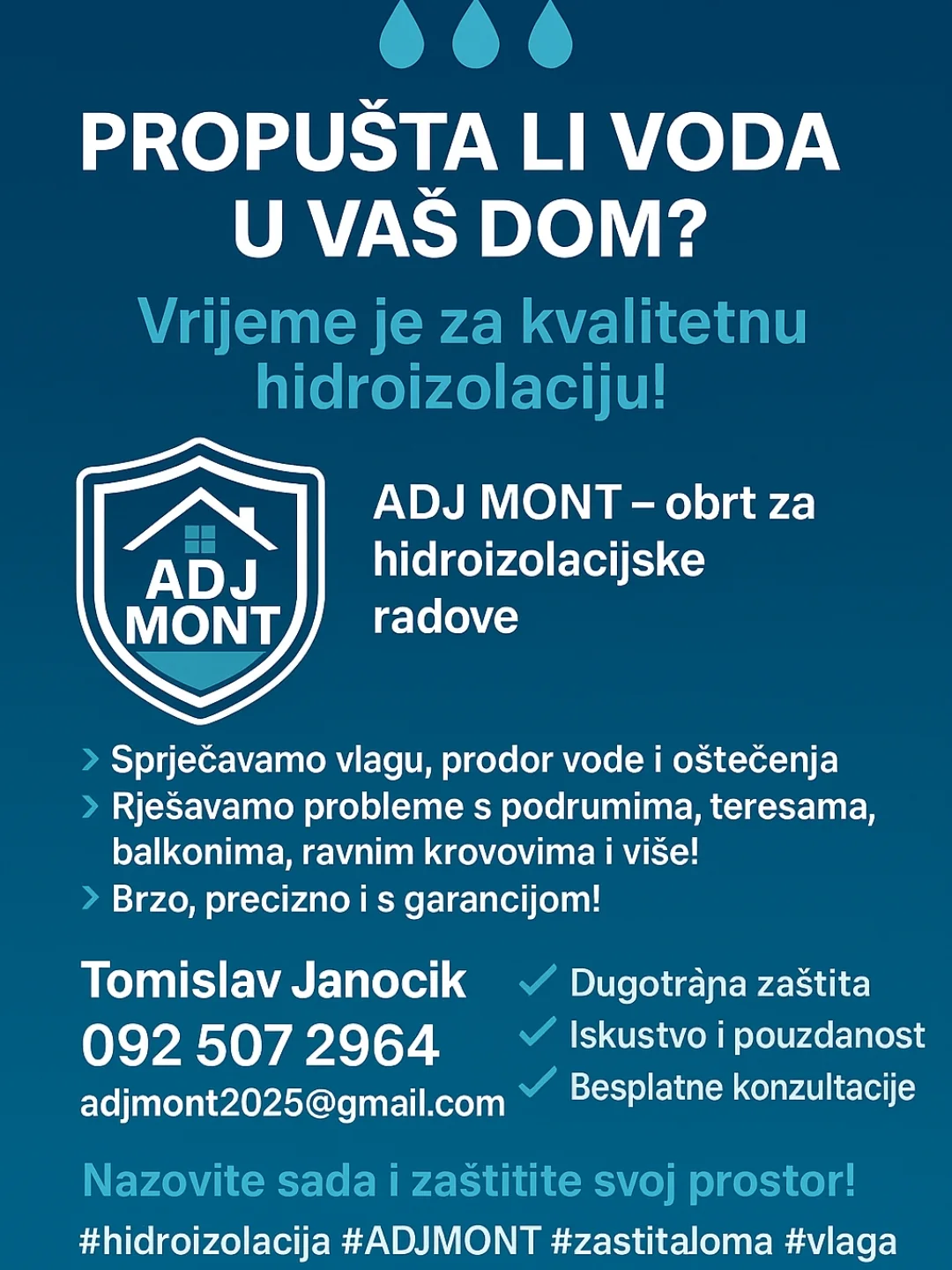 ADJ Mont - postavljanje stolarije